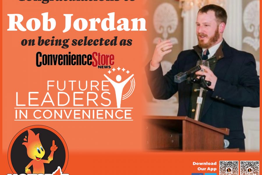 Rob Jordan selected as C-Store News Future Leader in Convenience